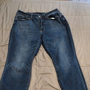 Judy Blue Dark Wash Straight Leg Jeans